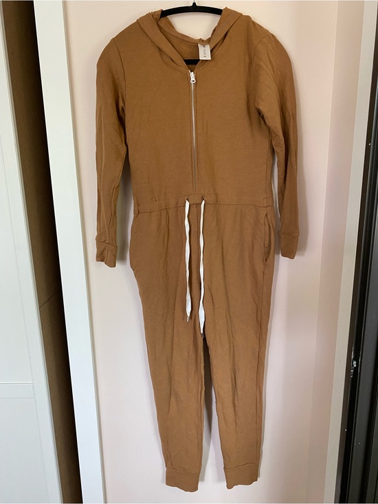 Smash + Tess Pants - Smash + Tess Camel Brown Hooded Romper
